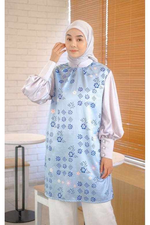 Azaya Tunik Dusty Blue